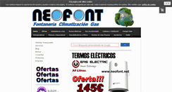 Desktop Screenshot of neofont.net